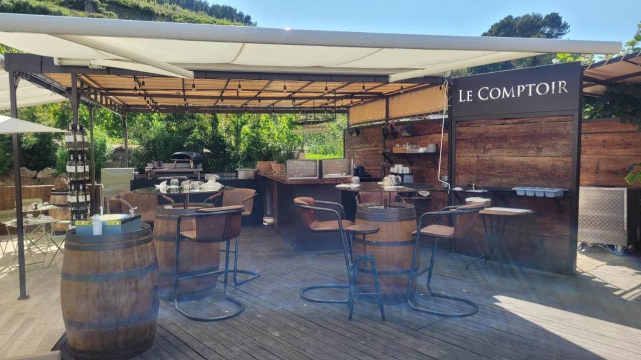 Domaine De La Font Des Peres - Teritoria Hotel Le Beausset Bagian luar foto
