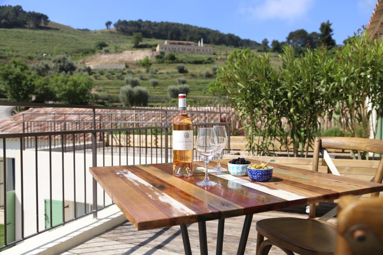 Domaine De La Font Des Peres - Teritoria Hotel Le Beausset Bagian luar foto