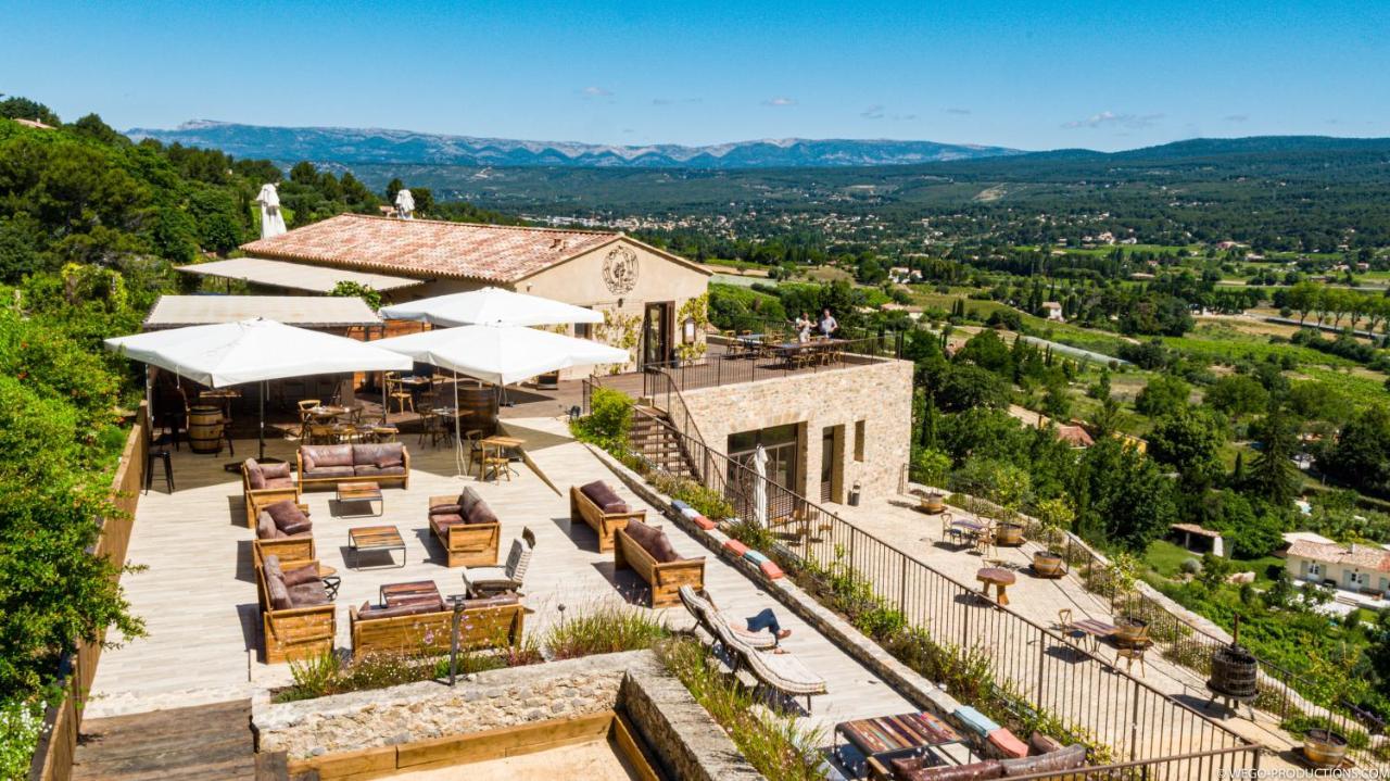 Domaine De La Font Des Peres - Teritoria Hotel Le Beausset Bagian luar foto